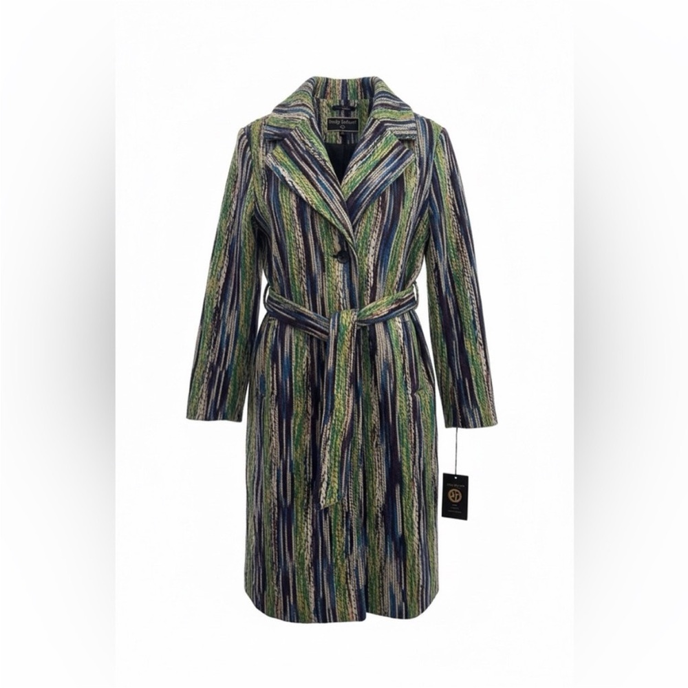 Kathy Ireland Multi-Color Faux Wool
Duster Coat - NWT - Picture 2 of 8